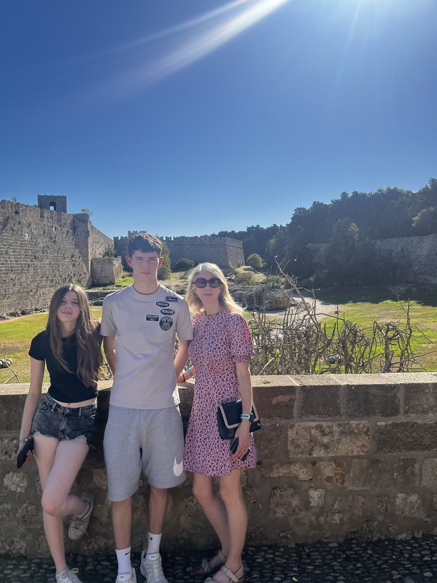 prokickboxing's tweet image. A nice family visit to Rhodes and the Grand Master's Palace, that served as the headquarters of the Knights Hospitaller during the I4th century and the the Order of Saint John.