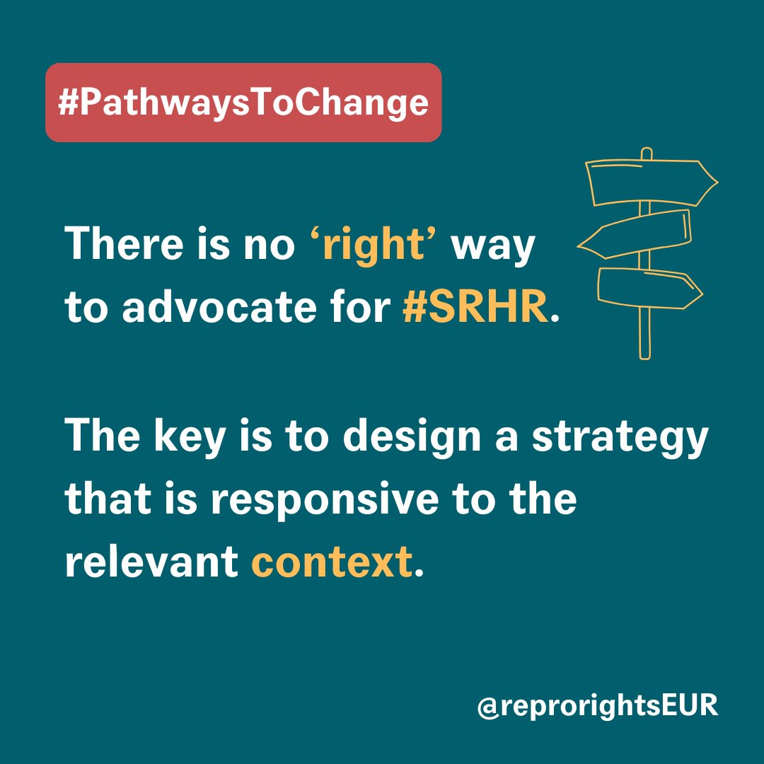 ReproRightsEUR's tweet photo. The success of #SRHR reform strategies ultimately hinges on legislative or policy action and effective political engagement. Our #PathwaysToChange manual is a tool for game changers advocating for the advancement and protection of #ReproductiveRights. 👇
🔗https://t.co/lV8uL4uGnu https://t.co/WnK0HBoRpk
