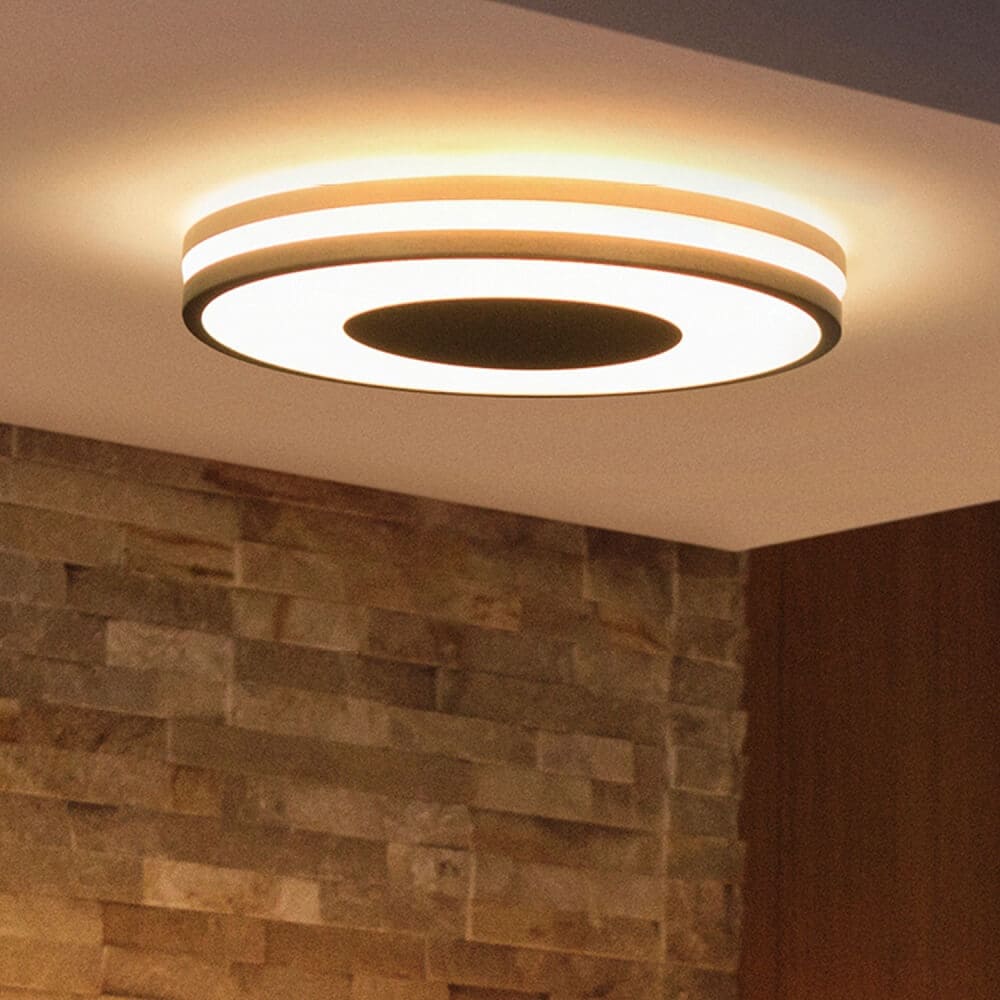 EtbmRo's tweet photo. 🔴Philips Hue Being aduce iluminatul inteligent direct în casa ta.💡 Plafoniera Philips Hue Being îți permite să personalizezi atmosfera perfectă pentru fiecare moment al zilei. 

🔗Descoperă mai multe pe https://t.co/xXY1SHbJf4. #ETBM #PhilipsHue #SmartLighting #IluminatModern https://t.co/JxYNpAKVk3