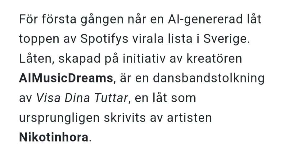 Plattityder1's tweet photo. Var är jag ens... Kan någon väcka mig? 🫣
#stateoftheworld #spotify #väckmignärdetäröver #newmusicfriday #nymusik #ai https://t.co/go81tVymuC