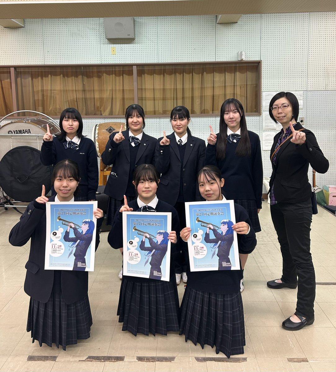登米高校吹奏楽部【公式】 (@tome_brassband) / Posts / X