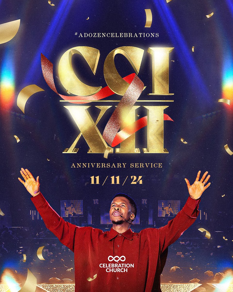 cci__global's tweet photo. From a small place in Ikotun to the rest of the world, our story has been one of progress and joy in the faith. 

12 years of impact
34 campuses around the world 
Over 15,000 members celebrating endless life in Christ, for Christ and with joy.
Join us everyday for the next 12 days are we celebrate God’s faithfulness to us as a church. 

#ADOZENCELEBRATIONS #CCIAT12