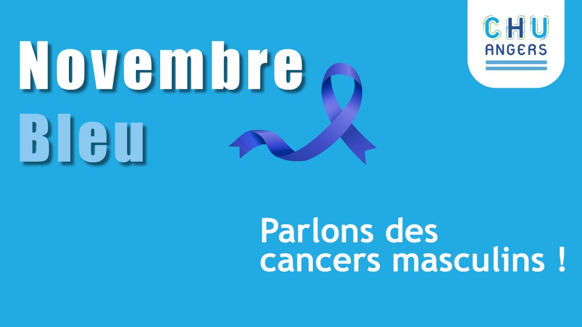 💙 #NovembreBleu || Parlons des #cancers masculins 💙

Octobre rose laisse place à #NovembreBleu [#Movember], un mois historiquement dédié au cancer de la prostate. Mais il n'est pas le seul cancer masculin meurtrier ❗

👉 Pour en savoir ➕ : bit.ly/3YyWAJ7