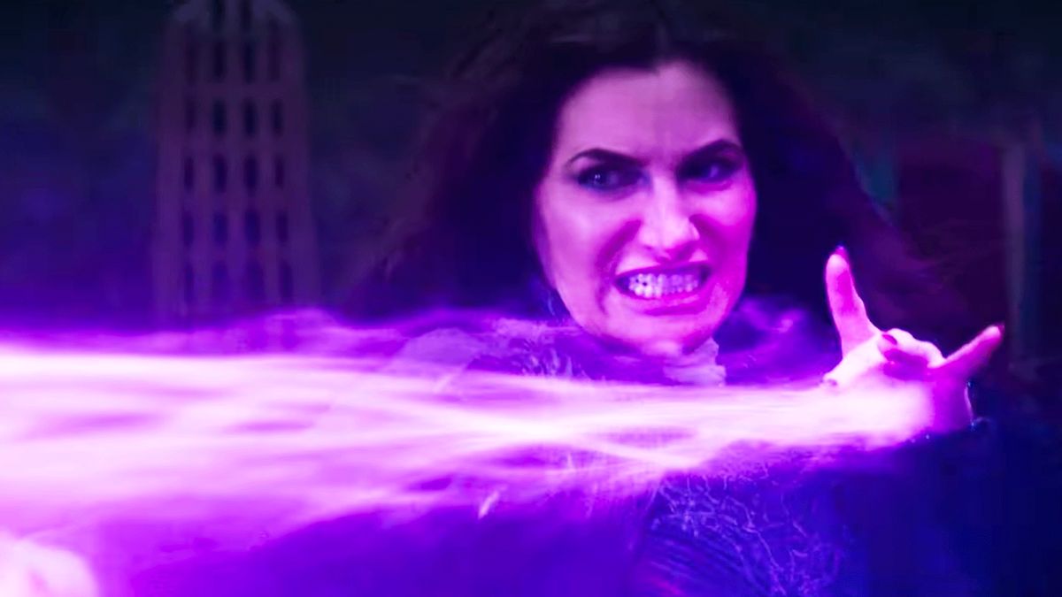IGN's tweet photo. Agatha All Along isn't just a great new addition to the MCU canon, it showcases the greater need for the mega-Marvel franchise to tell more unique stories that don't fit into the traditional superhero narrative. https://t.co/Gbg9h5pIkk https://t.co/bAotBeTsr4