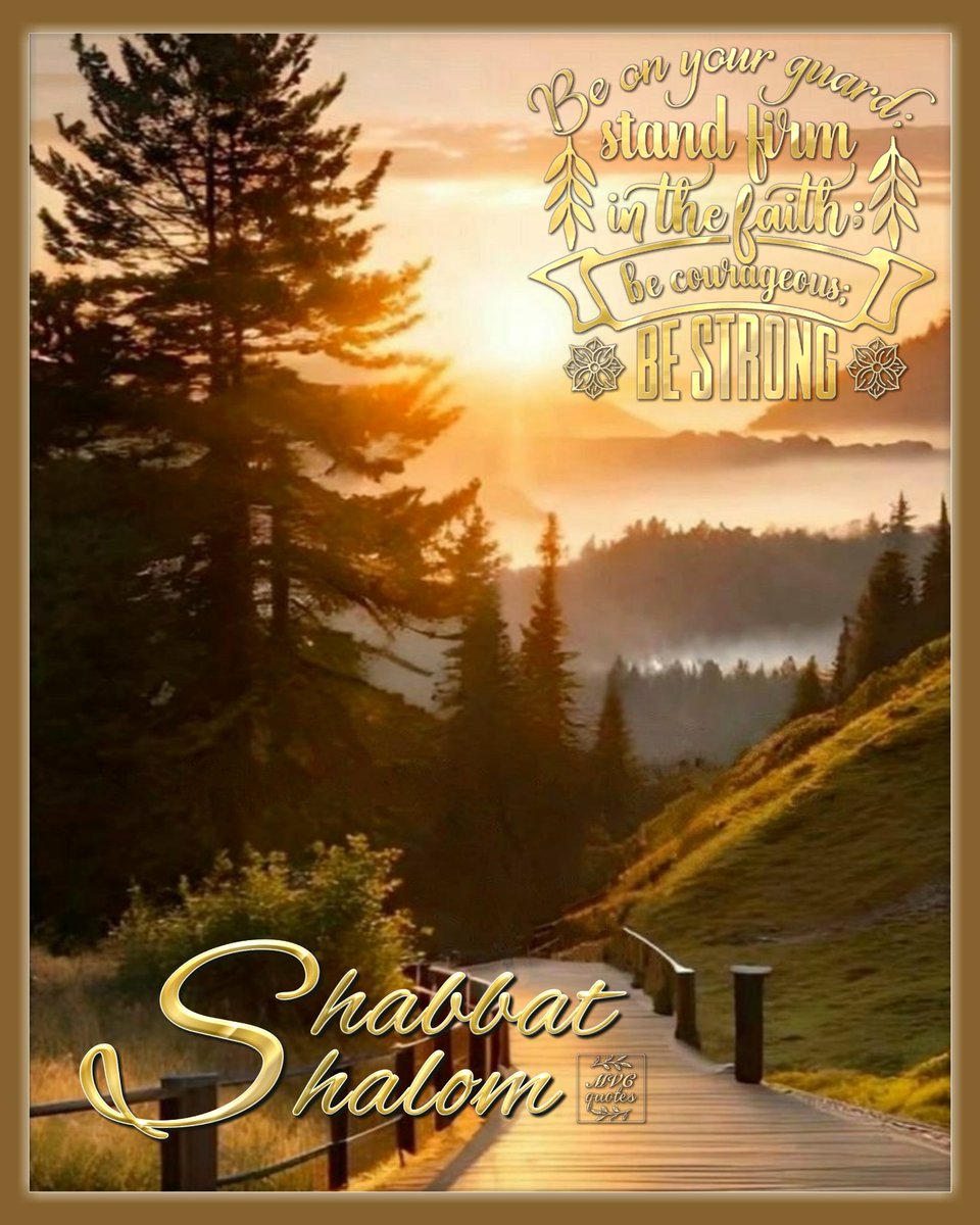 MVCquotes's tweet photo. π
Whichever day you picked as your seventh day, spending it with Father and keeping it Holy as He asked β have a Blessed one.
#ShabbatShalom #mvcquotes #YHWH #AbbaFather #ALMIGHTYGOD #HOSTofHosts #AncientOfDays #YeshuaHaMashiach #MessiahJesusChrist #TheWayTruthLife
πΌπ€πβπ https://t.co/8A1wdCD0Jw