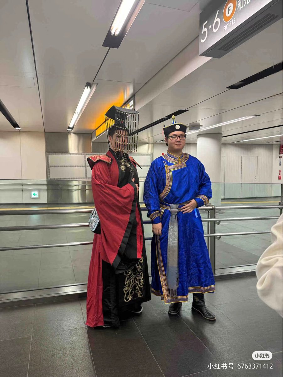 Jx2_DoubleJ's tweet photo. HAPPY HALLOWEEN😈
(1st emperor of china：Qin Shi Huang)

#Halloween #渋谷ハロウィン2024 #cosplay https://t.co/LOWxOTMQDT