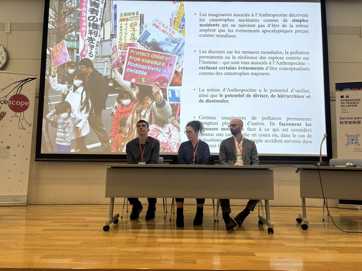 🇯🇵Today was the Journée Francophone de la Recherche 🇫🇷
The annual meeting brings together the French-speaking scientific community in Japan from all disciplines &amp; nationalities. CNRS PhD students &amp; researchers had the chance to present their work
<a href="/sciencescope/">Sciencescope</a> 
#CNRSinternational