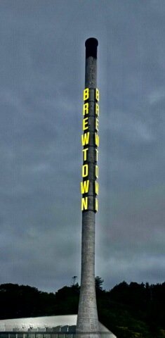 Brewtown lighting up yellow tonight in support.