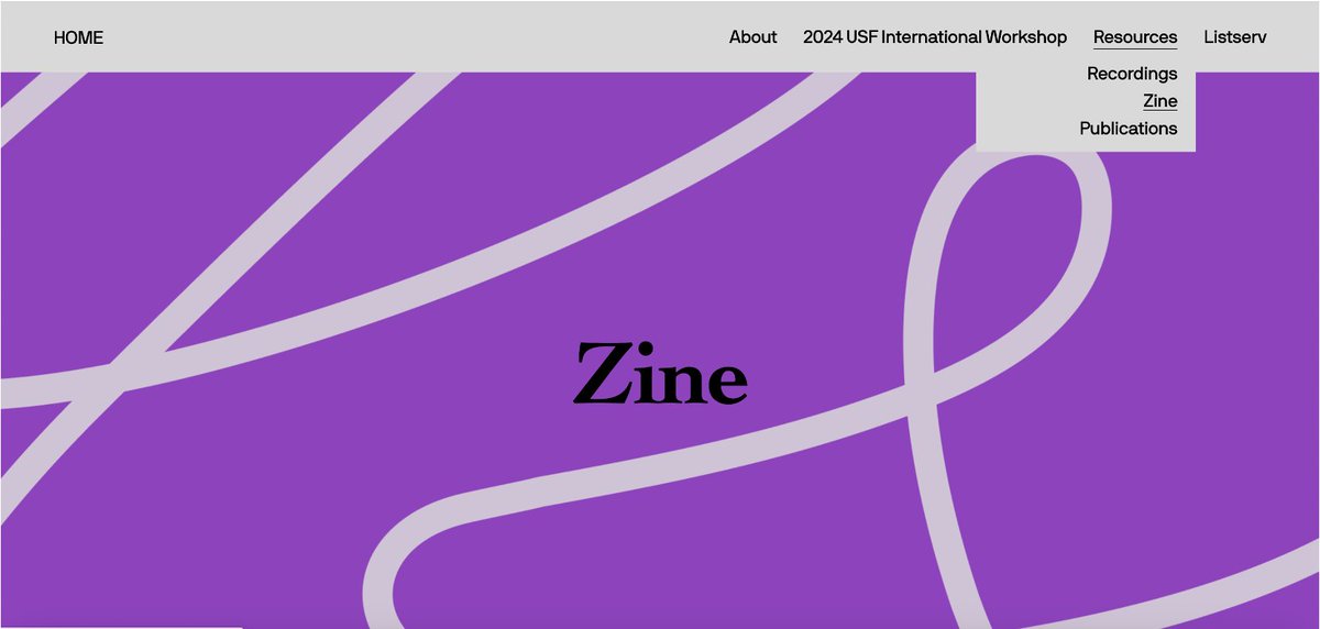 Curious to learn more about our online zine making workshop?

The online zines are now posted on our website together with some reflections from workshop's participants. 

Thank you all so much for the rich and generative discussion and for the generous feedback!! 🙏💜