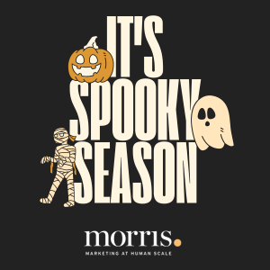 Remember, just like the best costumes, great advertising should be bold, fun, and a little bit scary! 🕷️💡 Happy Halloween from Morris Group.
#Halloween #MorrisGroup