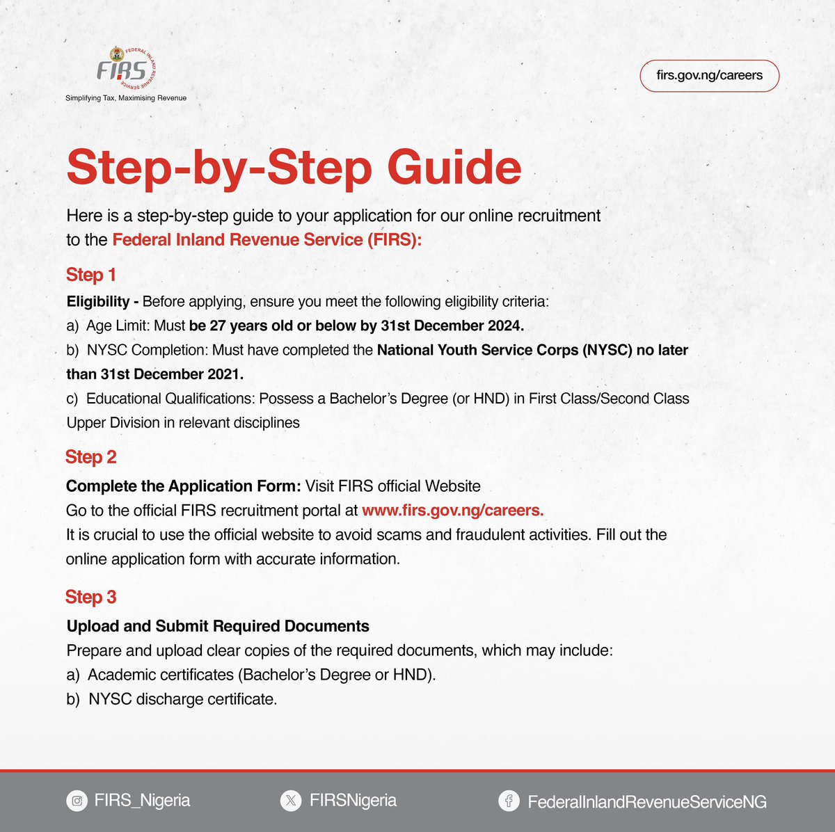 NigeriaRevenue's tweet photo. Step-by-Step Guide. ⬇️ https://t.co/lcqT2h7GVG