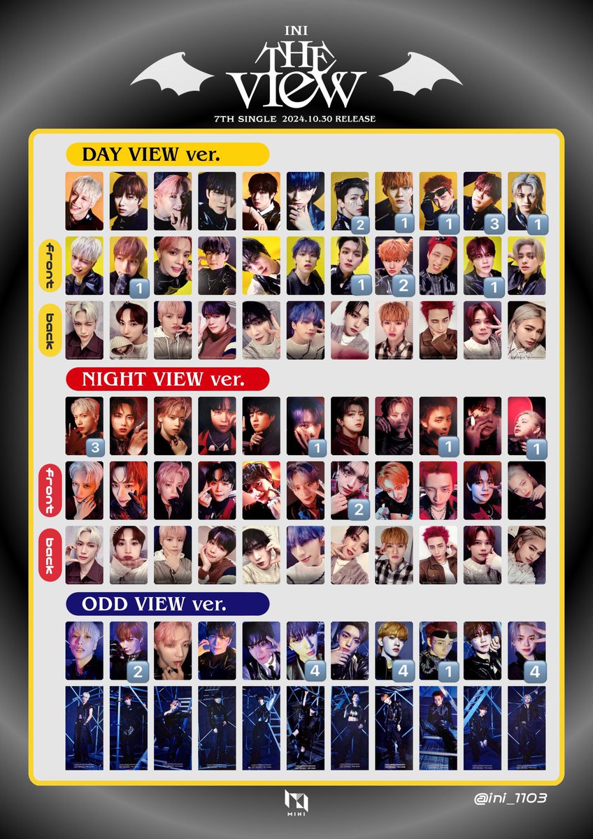 INI THE VIEW 封入トレカ

【譲】
🟨片面：髙塚2.田島.西.藤牧3.松田
     両面：尾崎.髙塚.田島2.藤牧

🟥片面：池﨑3.許.西.松田
     両面：髙塚2

🟦池﨑.尾崎2.許4.田島4.西.松田4

【求】同種　後藤

郵送交換💌
まとめて交換優先

#INI交換