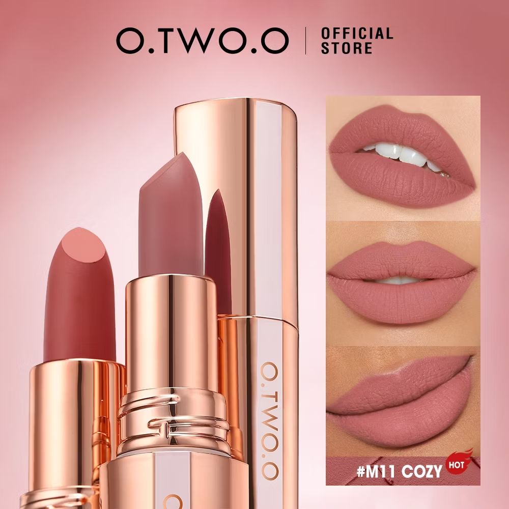 ttalgiiii_'s tweet photo. Check out O.TWO.O Lipstick Matte Liptint Waterproof Misty Lip Gloss Non-stick Cup Long Lasting Lip Makeup for ₱183. Get it on Shopee now! https://t.co/jKv5MmhFQx https://t.co/Pb6EPC7q4d