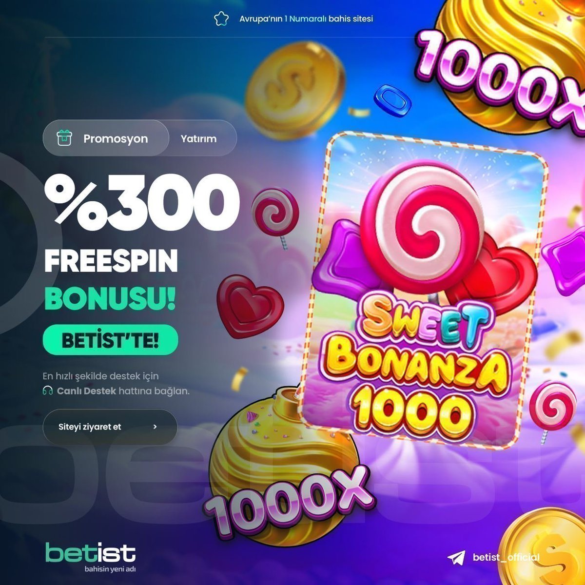 Sanchez191918's tweet photo. #Betist'den %300 İlk Yatırım Bonusu

💸%10 Çevrimsiz Yatırım Bonusu

🎁250 TL veya 250 FS DenemeBonusu

✅Üyelik için https://t.co/KWkKiphQps

Ferdi #borsa #bist100 #ALTIN #viop #TUPRS #LUNC #dolar Alperen Şengün https://t.co/Z0vT9vQOS5