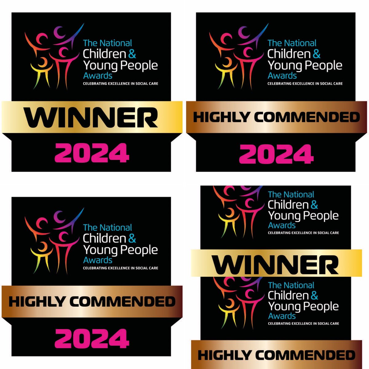 Winners &amp; Highly Commended announced for 𝐓𝐡𝐞𝐂𝐡𝐢𝐥𝐝𝐫𝐞𝐧 &amp; 𝐘𝐨𝐮𝐧𝐠 𝐏𝐞𝐨𝐩𝐥𝐞 𝐀𝐰𝐚𝐫𝐝𝐬 𝟐𝟎𝟐𝟒
 
bit.ly/3C3A56q

#CYPAwards2024 #ThankYouSocialCare