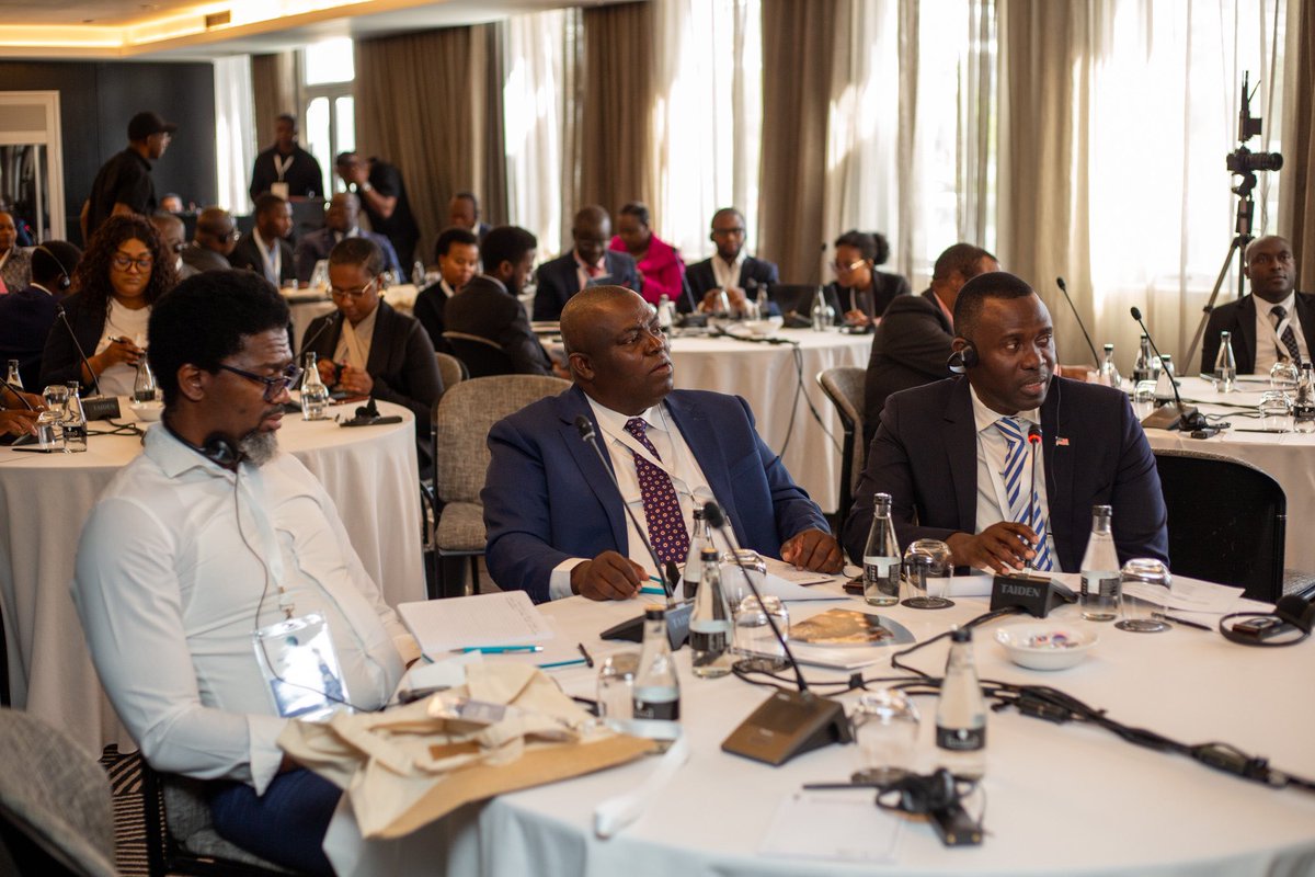 The_SARWatch's tweet photo. We’re underway at the Parliamentary Dialogue: Moving from Fossil Fuels to Renewables! Today, leaders from Mozambique, DRC, and South Africa join experts to tackle critical issues on energy transition https://t.co/WPUeEA81NP