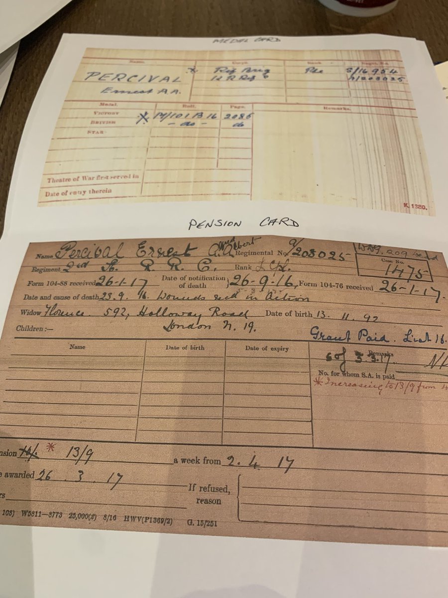 newguide2015's tweet image. Lastest arrival Rifleman Ernest A A Percival 203205 KRRC born and lived in North London. Ernest DOW on the 23/09/1916 he lays at rest in @CWGC St Sever Cemetery Rouen Grave B/18/57. #StandEasy #Rifles #LWF