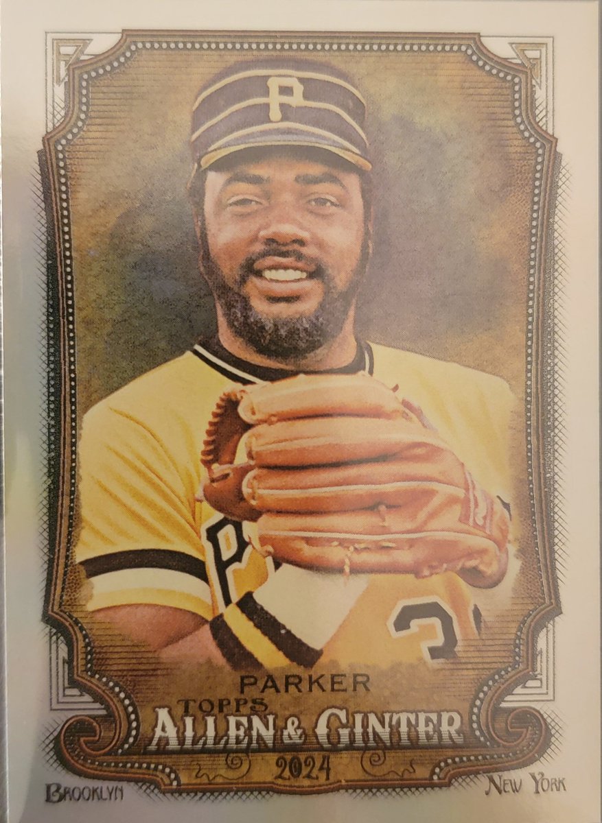 scottdpreece's tweet photo. @sportsmanship88 got you cover for today.
🐍2024 Allen & Ginter. Refractor of #DaveParker. #PreecePulls https://t.co/xKgzKQzZT7