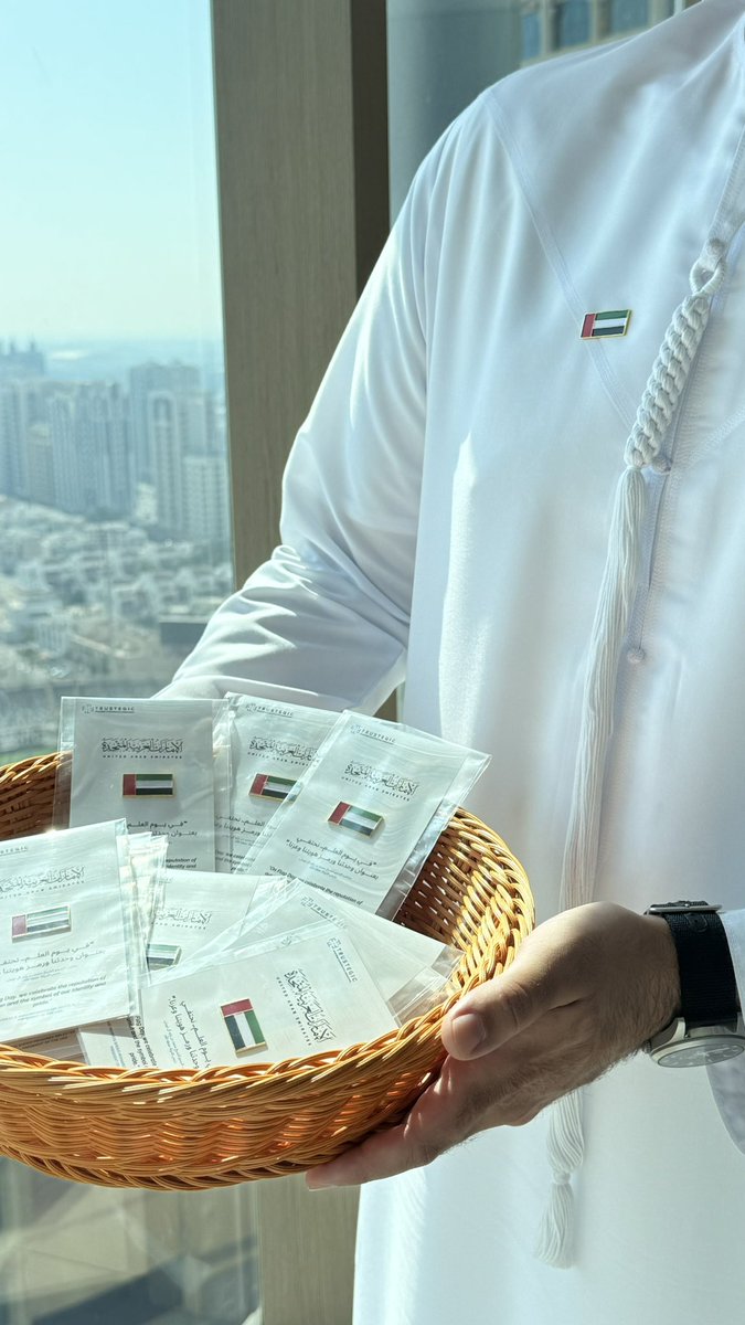 Trustegica's tweet photo. Today, our team at #Trustegic proudly celebrated the UAE flag day, reflecting our unity and commitment to the values of our nation. 

بكل فخر احتفلنا اليوم في #ترستيجك بمناسبة  #يوم_العلم  الإماراتي، معبرين عن وحدتنا والتزامنا بقيم وطننا.

#UAEFlagDay #PrideAndUnity https://t.co/1d4KVvRJ1u