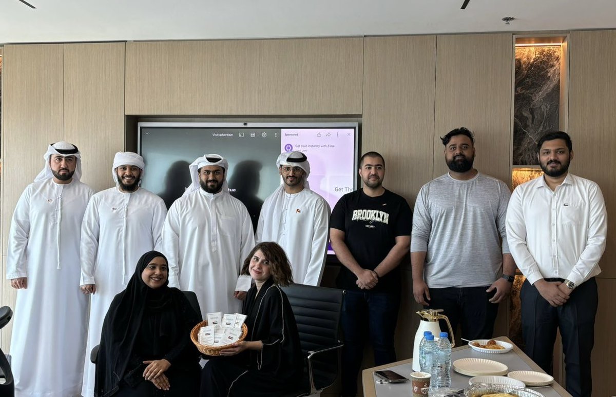 Trustegica's tweet photo. Today, our team at #Trustegic proudly celebrated the UAE flag day, reflecting our unity and commitment to the values of our nation. 

بكل فخر احتفلنا اليوم في #ترستيجك بمناسبة  #يوم_العلم  الإماراتي، معبرين عن وحدتنا والتزامنا بقيم وطننا.

#UAEFlagDay #PrideAndUnity https://t.co/1d4KVvRJ1u