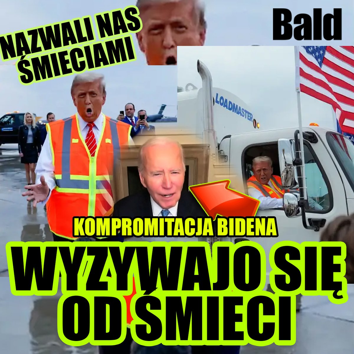 Bald_TV's tweet photo. https://t.co/z8wLcoqhSp
OD ŚMIECI DO HI... KAMPANIA WYBORCZA W USA
Premiera:  1 listopada 2024 10:15
ZAPRASZAM! https://t.co/uJWwVxJZHJ
