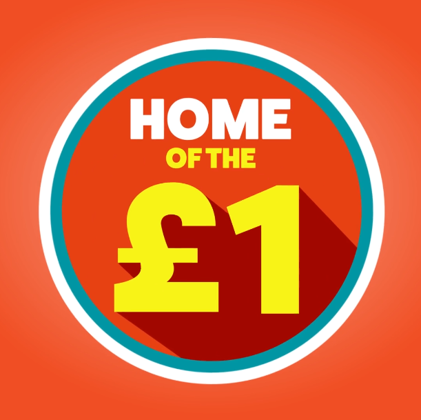 Even more awesome items at just £1! 🙌 

Kingsmill bread, 2-pint milk, 1kg sugar, and 6 eggs—all for just £1! Plus, over 1500 more essentials in store! 

Get to the Home of the Pound today! ✨