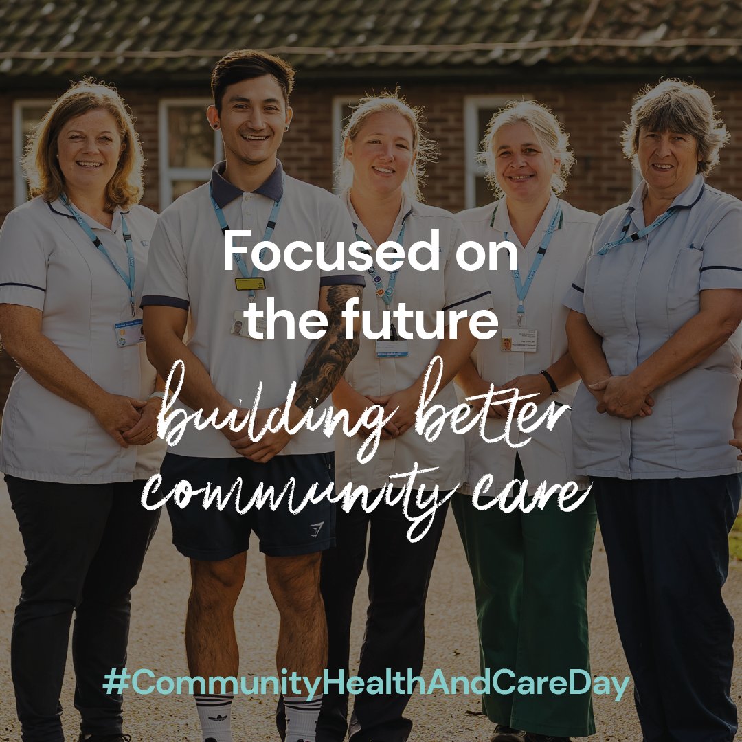 Today, we’re celebrating #CommunityHealthAndCareDay2024!

Community care is the foundation of our NHS, helping people stay healthy in their homes, recover in community hospitals, and live independently longer.

Thank you to the staff who make this work possible. 👏💙