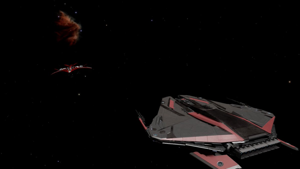 SpaceTrash67's tweet photo. Special @HullSeals rescue today:  I think the first ever Mandalay repair!  What a beautiful ship @EliteDangerous https://t.co/LdcIGLRYcJ