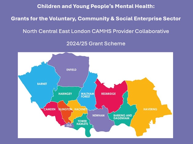 Compass Wellbeing (@compasswb) on Twitter photo VCSEs in North Central and North East London can now apply for up to ยฃ50,000 in grants for projects supporting children & young people's mental health!
Apply today: tinyurl.com/bdeft58x
Offered through the <a href="/NcelC/">NCEL CAMHS Participation Team</a> CAMHS Provider Collaborative 2024/25 Grant Scheme
<a href="/NHS_ELFT/">East London NHS Foundation Trust (ELFT)</a> VCSEs in North Central and North East London can now apply for up to ยฃ50,000 in grants for projects supporting children & young people's mental health!
Apply today: tinyurl.com/bdeft58x
Offered through the <a href="/NcelC/">NCEL CAMHS Participation Team</a> CAMHS Provider Collaborative 2024/25 Grant Scheme
<a href="/NHS_ELFT/">East London NHS Foundation Trust (ELFT)</a>