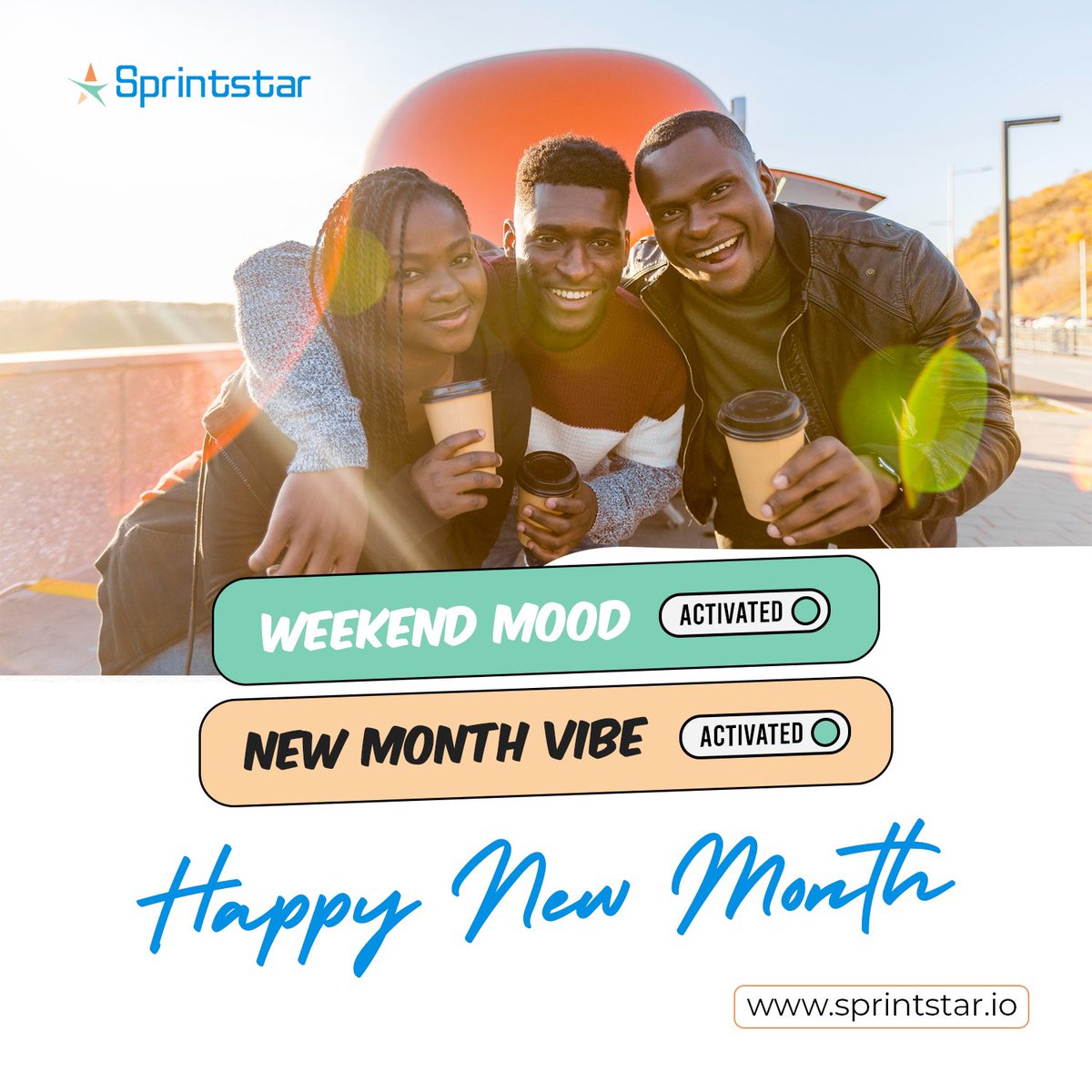 sprintstartech's tweet photo. Weekend chill ✅
New month goals✅
Let's crush it together!
Ready to unlock your team's full potential? Visit https://t.co/gBSVLa9wIz and start your free trial today!
#NewMonth #November #TeamManagement #Productivity #Budgeting #Sprintstar https://t.co/PQY12Lt50r