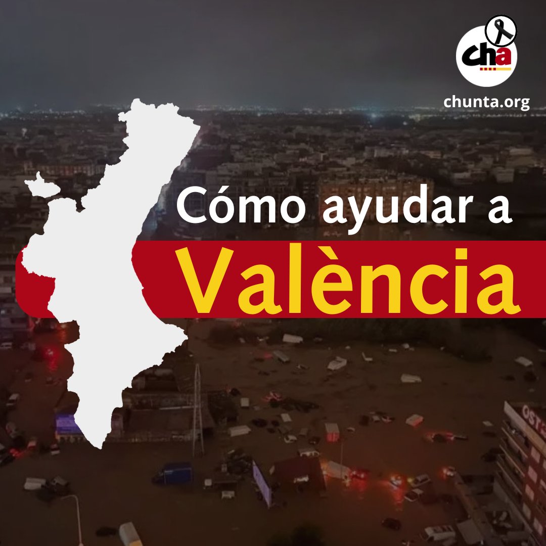 chunta's tweet photo. 🫂 En estos duros momentos para todas y todos, te explicamos cómo puedes ayudar a València.

🧵 Abrimos hilo 👇🏼