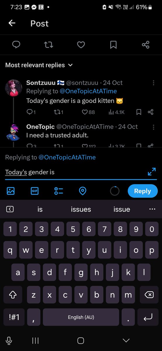 Feebie_Jayne's tweet photo. @OneTopicAtATime Today's gender issues  🤣 can not agree more https://t.co/GQs5XWKxI0