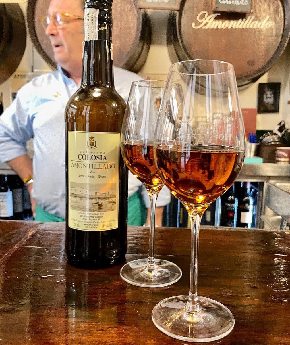 Shawn Hennessey ☀️🍷 (@sevillatapas) on Twitter photo It’s #FlorFriday! 🥂 With Amontillado Bodegas Gutiérrez Colosía at <a href="/manolocateca/">Taberna Manolo Cateca</a> #sevilla #sherry #sherrylover #azaharsherry #azahararchives It’s #FlorFriday! 🥂 With Amontillado Bodegas Gutiérrez Colosía at <a href="/manolocateca/">Taberna Manolo Cateca</a> #sevilla #sherry #sherrylover #azaharsherry #azahararchives