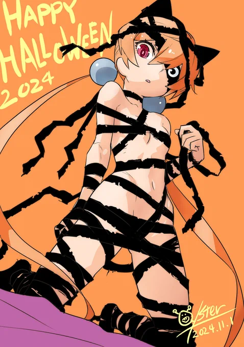1日遅れですが、ハッピーハロウィン。アリサさんです。 