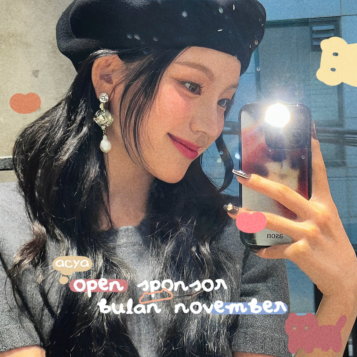 help repost, thank you!

halo mentemen!! aku sudah open untuk sponsor &amp;&amp; giveaway layout di bulan november. untuk tnc, katalog, dan formnya bisa di cek disini 

🍒: bit.ly/kmnao-page

kalau mau tanya-tanya boleh dm aku yaa!

#zonauang