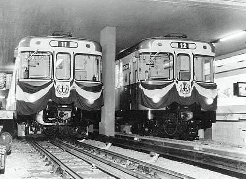 AndreaDT45's tweet photo. Il #1novembre 1964, 60 anni fa, veniva inaugurata la prima tratta della metropolitana 1 "Rossa" di #Milano (Lotto-Sesto Marelli) https://t.co/joZGK16v9J