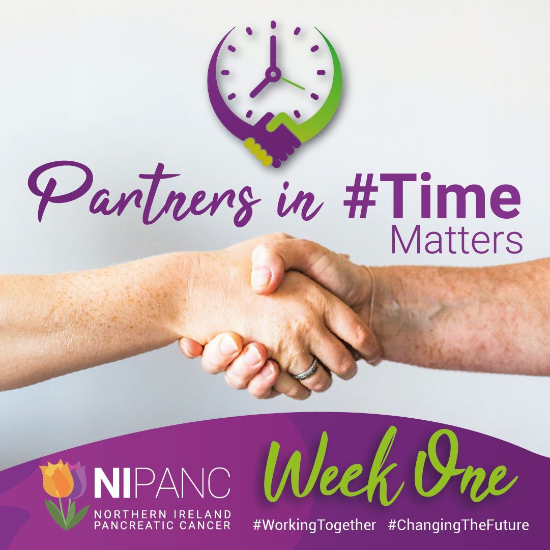Welcome to our 4th #TimeMatters campaign! November is Pancreatic Cancer Awareness Month #PCAM, one of our busiest times for raising awareness about symptoms and the urgency of early diagnosis. This year, we’re excited to spotlight our partners working with us to change the future