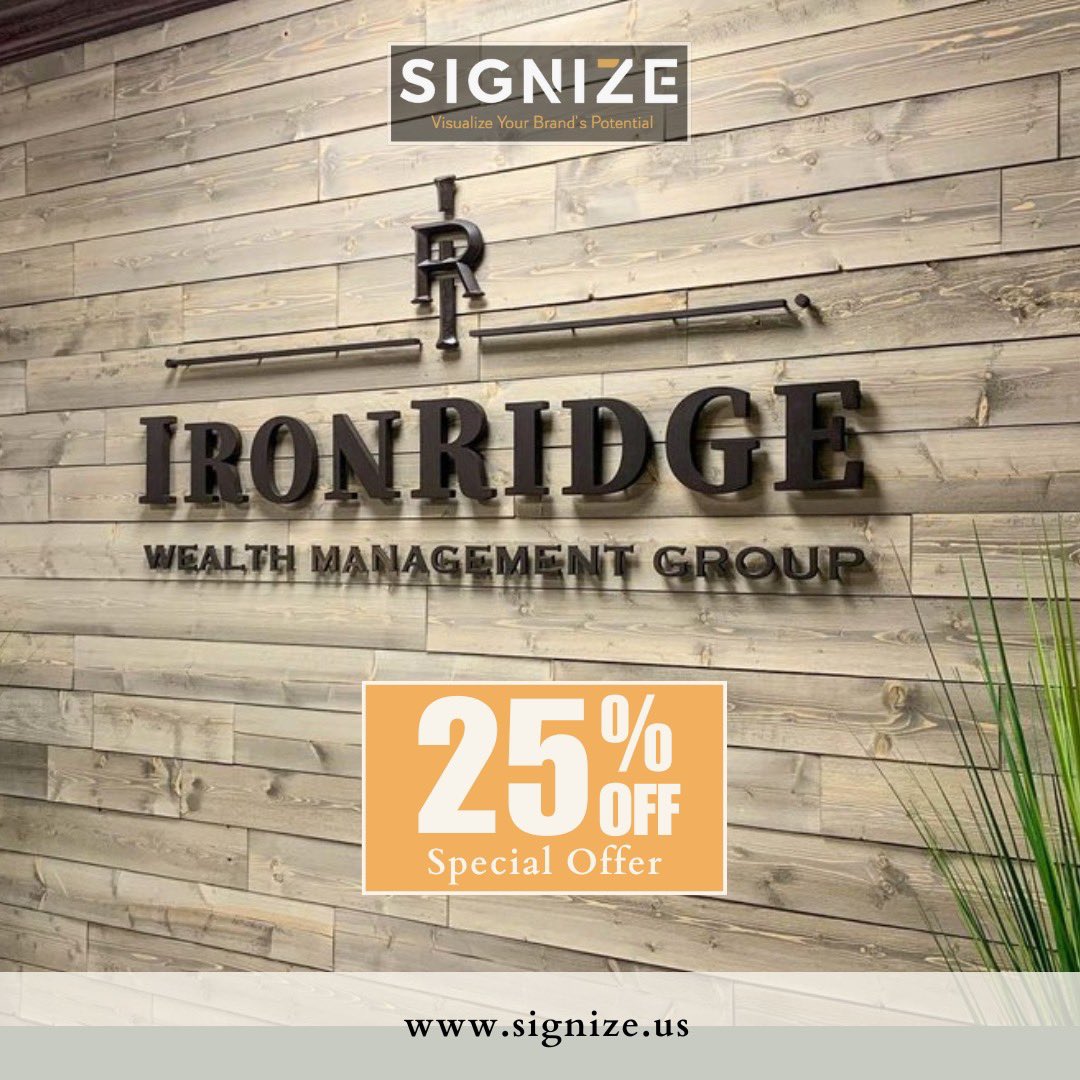 Signize_us's tweet image. signize.us 
In today’s busy world, your business needs to stand out, and our custom signage helps you do just that.
From sleek acrylic to bold LED and stunning 3D, our custom signs add a professional touch that turns heads.