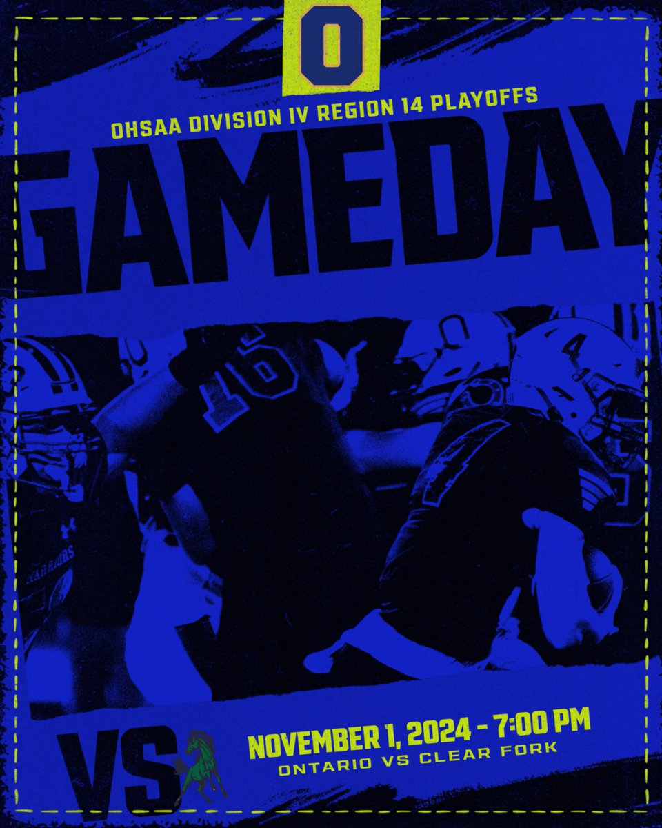 #ONTFB 
OHSAA TICKETS: ohsaa.org/tickets (Division IV, Region 14)
REGION 14 BRACKET: officials.myohsaa.org/Admin/Bracket/…
SPIRIT GEAR: sideline.bsnsports.com/schools/ohio/o…