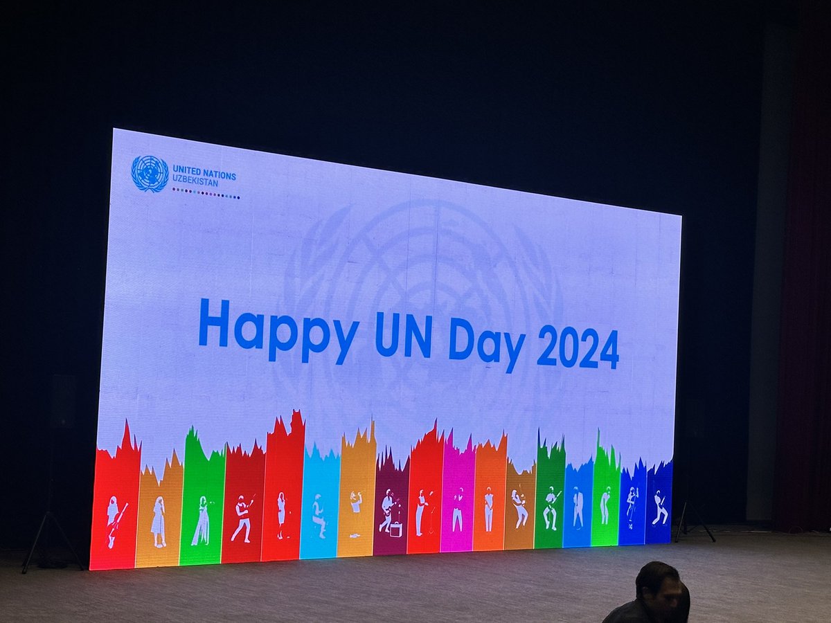 ikhtiyorrakhman's tweet photo. #UNDay2024 https://t.co/kQWIjFXoEp