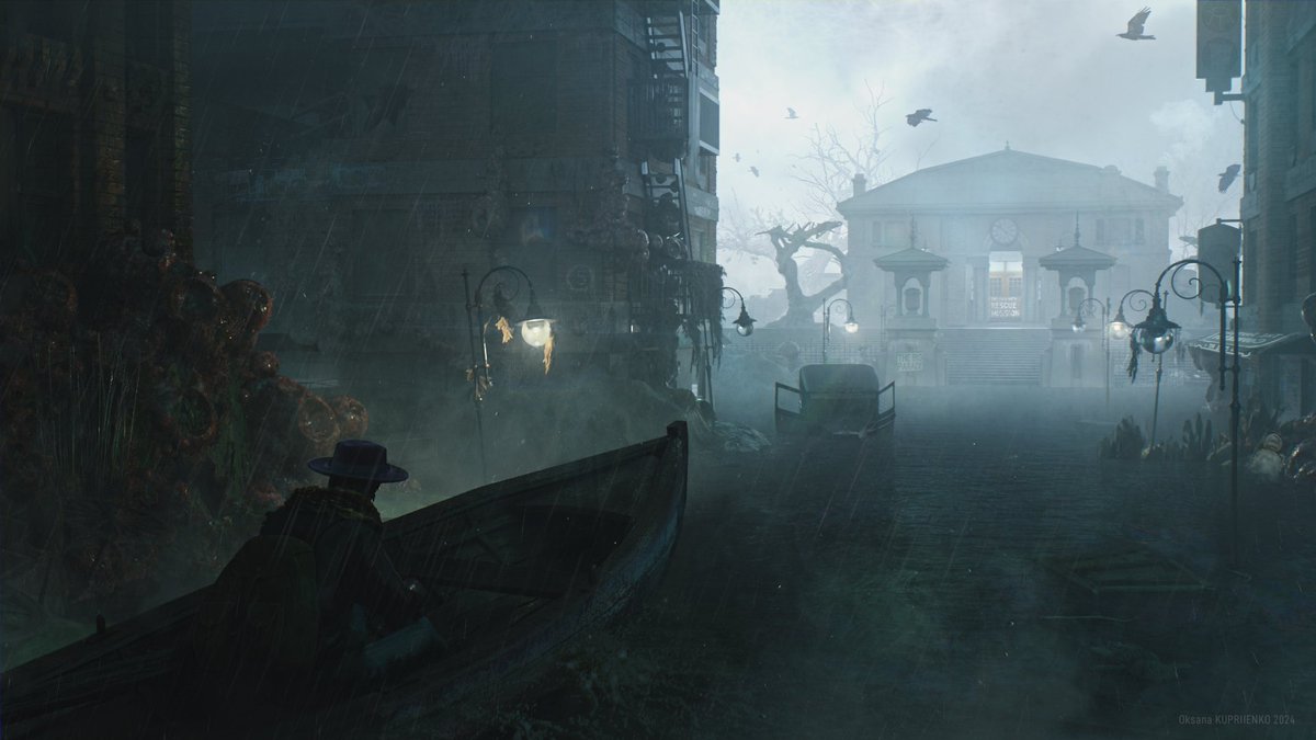 Drowned in Time.
Mood shot inspired by the Sinking city game.
artstation.com/artwork/3EEOWB