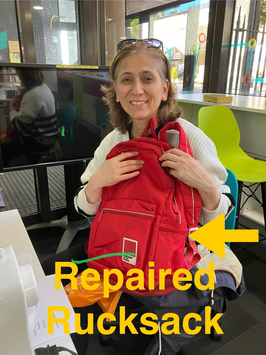 Let’s try and mend stuff. Ilford Repair Cafe volunteers on Sat 2 November 2-3.45 will love to have a go at repairing electric gadgets, clothes, rucksacks, jewellery,bobs, laptop software issues (these will need to be booked in)  bits and bobs…. <a href="/RedbridgeLibs/">Redbridge Libraries</a> <a href="/CA_Redbridge/">Community Action Redbridge</a>