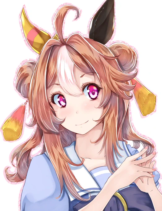コパァ… #ウマ娘 #コパノリッキー