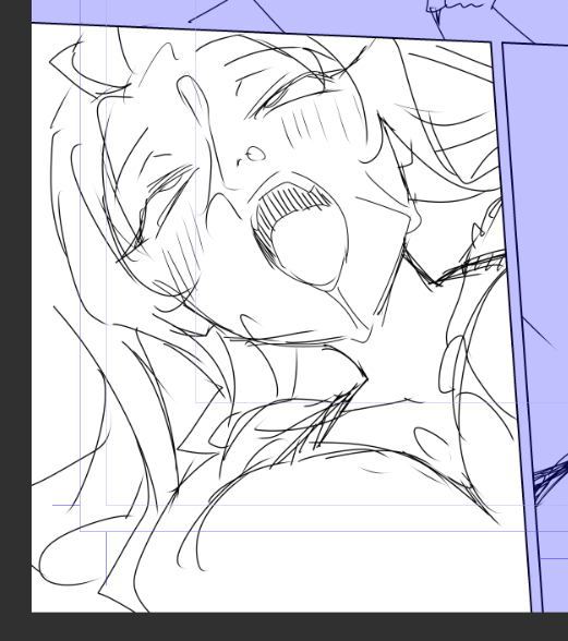 最推しのこんな顔を描いてると脳みそ壊れちまうよ 