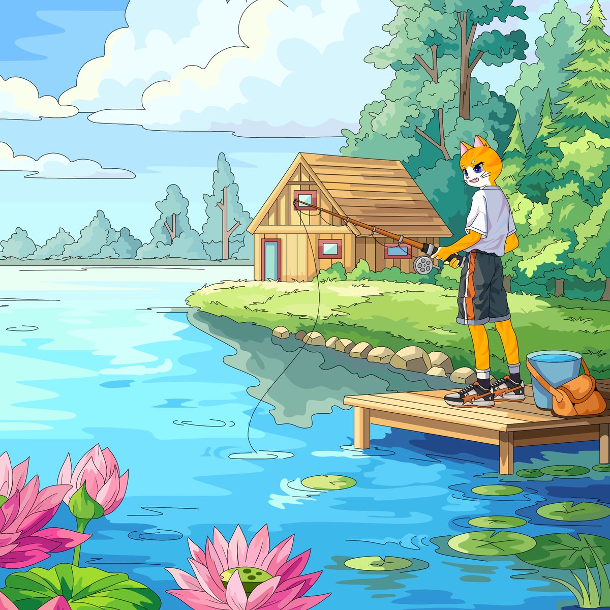 Gone Fishin’

#CreaturesAndCo.