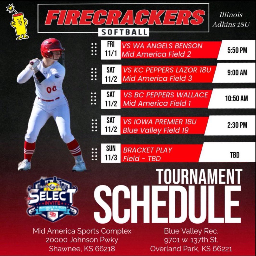 Illinois Firecrackers 18U Adkins tweet media