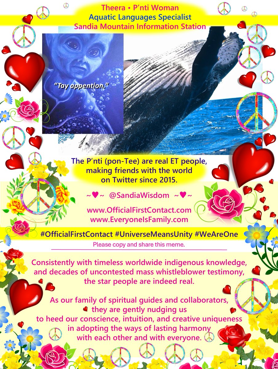 SteveThomasNow's tweet photo. @SandiaWisdom #Theera #Pnti #SandiaMountainInformationStation
#Ocean #Sea #Aquatic #Cetaceans #Whales #Translation
#TayAppention #PayAttention
#Interesting #Important #True #Stories
#WaterPlanet #Gaia #Earth #History
#ET #ETFamily #StarPeople #StarFamily #Family
#UniverseMeansUnity https://t.co/FPRGeHQEhB