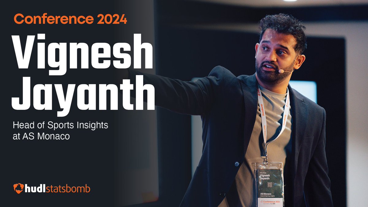 Statsbomb's tweet image. Tactical intelligence &amp;amp; decision making in football

Watch Vignesh Jayanth, Head of Sports Insights and Technology at AS Monaco, deliver his talk on the main stage of the 2024 #StatsbombConference, available on our YouTube channel now

@VigneshJayanth1
youtube.com/watch?v=VvMQhw…