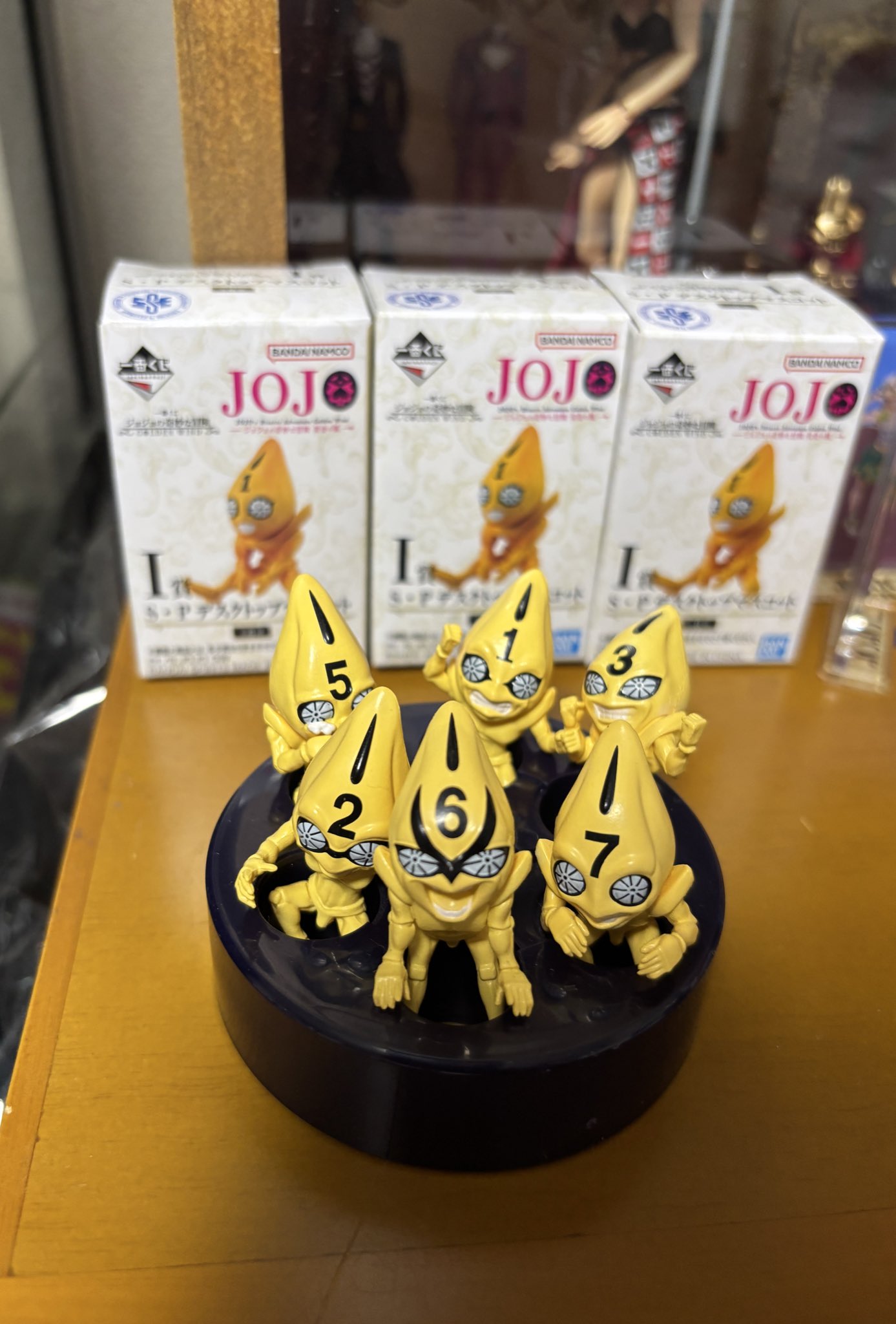 Amazon.co.jp: 一番くじ JOJO I賞 S・Pデスクトップマスコット