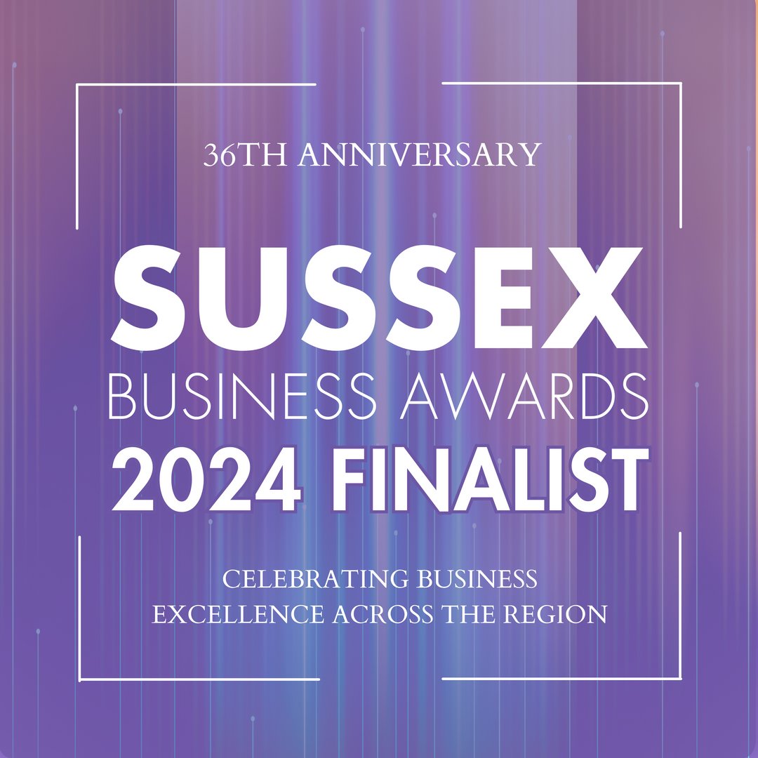 We are thrilled to be shortlisted in the following categories for this years Sussex Business Awards;
- Creative Industries Award, sponsored by the University of Sussex 
- Medium Business of the Year, sponsored by Kreston Reeves 

Well done to the other finalists 🏆